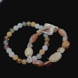 Mixed Ancient, Agate Beaded Bracelet🌴